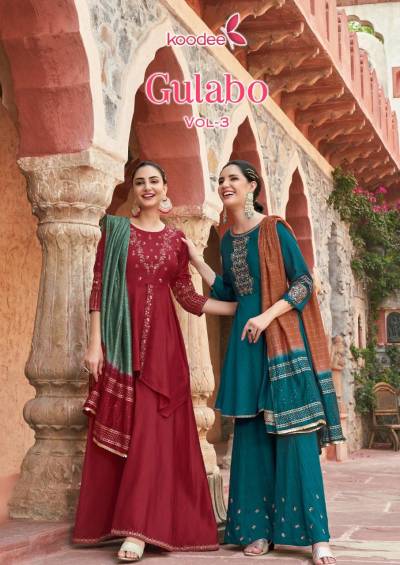 Gulabo Vol 3 By Koodee Designer Readymade Salwar Kameez Collection